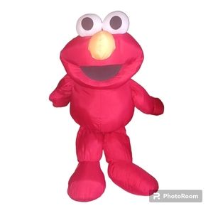 Elmo Parachute Plush 1992 Large Sesame Street Child Dimension Nylon‎ Vintage